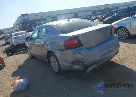2014 Dodge Avenger Se z USA, uszkodzony, nr VIN 1C3CDZABXEN188725